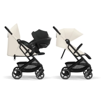 Poussette Cybex  Beezy 3 - Canvas White
