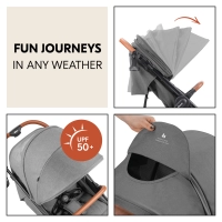 Poussette Hauck Uptown - Grey