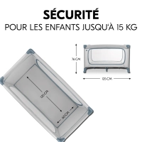 Lit Parapluie Hauck Dream N Play Plus - Blue