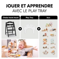 Chaise Haute Hauck Arketa - Beech Blackwashed