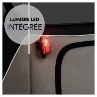 Remorque Vélo Hauck Dryk Duo Plus - Black