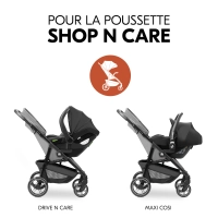 Adaptateurs de siège auto Shop N Care Universal Adapter Black - Black