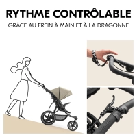 Poussette Hauck Runner 3 - Olive