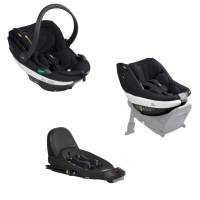 Système Beyond BeSafe Coque Auto 40-87cm Go Beyond + Siège Auto 61-125cm Beyond + Base Isofix - Fresh Black Cab