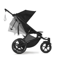 Poussette Sport Avi Spin - CYBEX - Moon Black