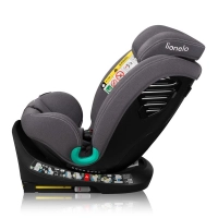 Siège Auto 40-150cm Lionelo Bastiaan One i-Size - Grey Stone
