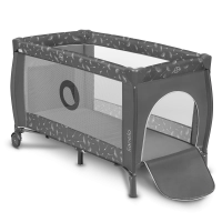 Lit Parapluie Lionelo Sven Plus - Grey Concrete