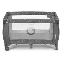 Lit Parapluie Lionelo Sven Plus - Grey Concrete