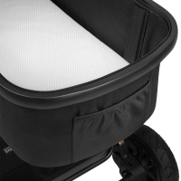 Poussette Lionelo Amber + Nacelle - Black Onyx