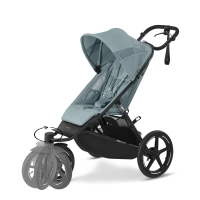 Poussette Cybex Avi Spin - Stormy Blue + Coque Auto Cloud G i-Size - Moon Black