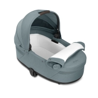 Poussette Cybex Balios S Lux 2 TPE - Stormy Blue + Nacelle Cot S Lux + Coque Auto Cloud G i-Size - Stormy Blue (Plus) + Base G + Accessoires