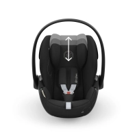 Poussette Cybex Balios S Lux 2 - Châssis Black + Nacelle + Cloud G i-Size - Moon Black Plus + Base G