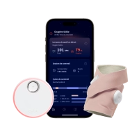 Babyphone Owlet Dream Sock - Dusty Rose