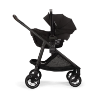 Poussette Nuna Swiv + Nacelle Cari Next + Coque Auto Pipa Next - Caviar + Base Next