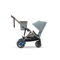 Poussette Double Cybex eGazelle S TPE - Stormy Blue