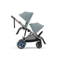 Poussette Double Cybex eGazelle S TPE - Stormy Blue