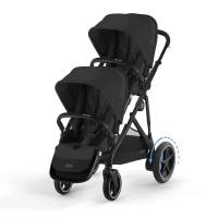 Poussette Double Cybex eGazelle S BLK - Moon Black