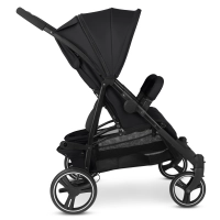 Poussette Double ABC Design Twin Circle - Black