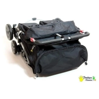 Poussette 4 Places Boutique Nounou - Bleu