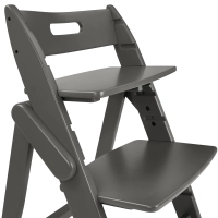 Set All in One Moji Chaise-Haute Yippy - Cloud + Assise Nouveau-Né - Birch + Accessoires