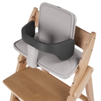 Set All in One Moji Chaise-Haute Yippy - Stone + Assise Nouveau-Né - Birch + Accessoires