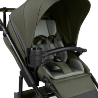 Poussette ABC Design Salsa 5 Run - Avocado + Coque Auto Cybex Cloud G i-Size - Moon Black