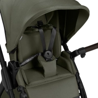 Poussette ABC Design Samba 2 - Avocado + Coque Auto Cybex Cloud G i-Size - Moon Black