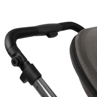 Poussette ABC Design Samba 2 - Almond + Coque Auto Cybex Cloud G i-Size - Moon Black