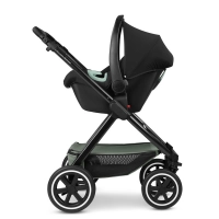 Poussette ABC Design Samba 2 - Pine + Coque Auto Cybex Cloud G i-Size - Moon Black