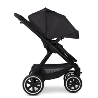 Poussette ABC Design Samba 2 - Coal + Coque Auto Cybex Cloud G i-Size - Moon Black