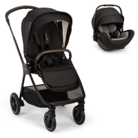 Poussette Nuna Triv Next + Coque Auto Arra Flex - Caviar