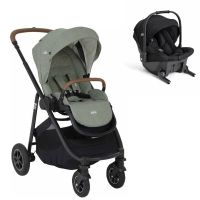 Poussette Joie Versatrax - Laurel + Coque Auto Sprint - Eclipse