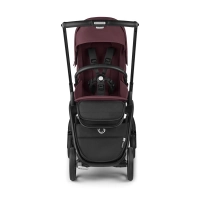 Poussette Bugaboo Dragonfly - Châssis Noir / Canopy Cherry Intense