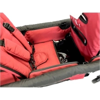 Poussette 3 Places Boutique Nounou modèle 5 - Bordeaux