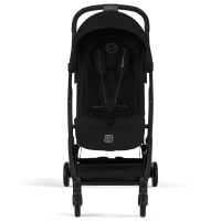 Poussette Cybex Orfeo 2 BLK - Magic Black + Cloud G i-Size - Magic Black + Adaptateurs