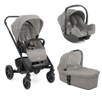 Poussette Chrome + Nacelle Chrome + i-Snug 2 - Pebble