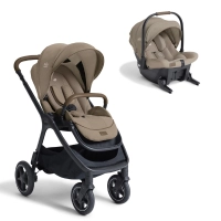 Poussette Joie Finiti + Coque Auto Sprint - Sandstone