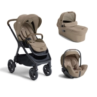 Poussette Joie Finiti + Ramble XL + i-Level Pro - Sandstone