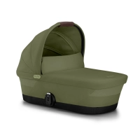 Poussette Cybex Gazelle S2 TPE - Moss Green + Nacelle Gazelle Cot + Coque Auto Cloud G i-Size - Magic Black