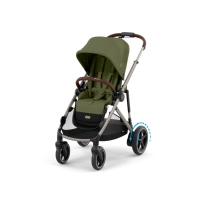 Poussette Cybex eGazelle S2 TPE - Moss Green + Nacelle Gazelle Cot - Moos Green