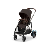 Poussette Cybex eGazelle S2 TPE- Chocolate Brown + Nacelle Gazelle Cot - Chocolate Brown