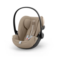 Poussette Cybex eGazelle S2 TPE - Almond Beige + Nacelle Gazelle Cot + Coque Auto Cloud G i-Size - Almond Beige (Plus)