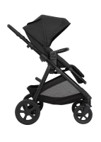 NEAR2ME DLX TRIO - Poussette + SnugLite + Nacelle + Protection pluie + Adaptateurs - Graco - MIDNIGHT