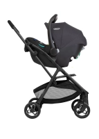 MYAVO TRIO - Poussette incl. SnugLite + Nacelle + Protection pluie + Adaptateur - Graco - CHARCOAL