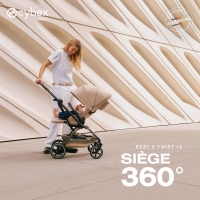Poussette Compacte Eezy S Twist+2 - CYBEX - Dune Grey