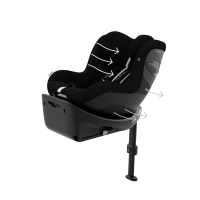 Siège Auto Sirona G3 i-Size - CYBEX - Moon Black