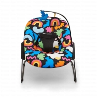 Balancelle Transat Bébé CALMEE x Happy shapes - Kinderkraft - multicolore
