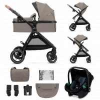 Poussette Trio ESME 3en1 - Kinderkraft - beige