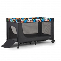 Lit parapluie 2en1  JOY 2 x Happy shapes - Kinderkraft - multicolore