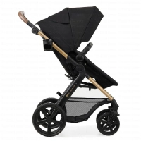 Poussette Trio MOOV 2 (roues EVA) - Kinderkraft - noir